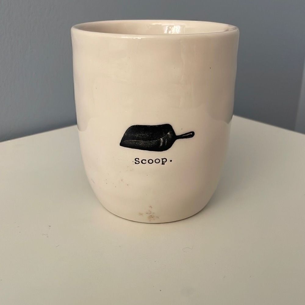 Vintage Rae Dunn Ceramic Scoop Pot by Magenta